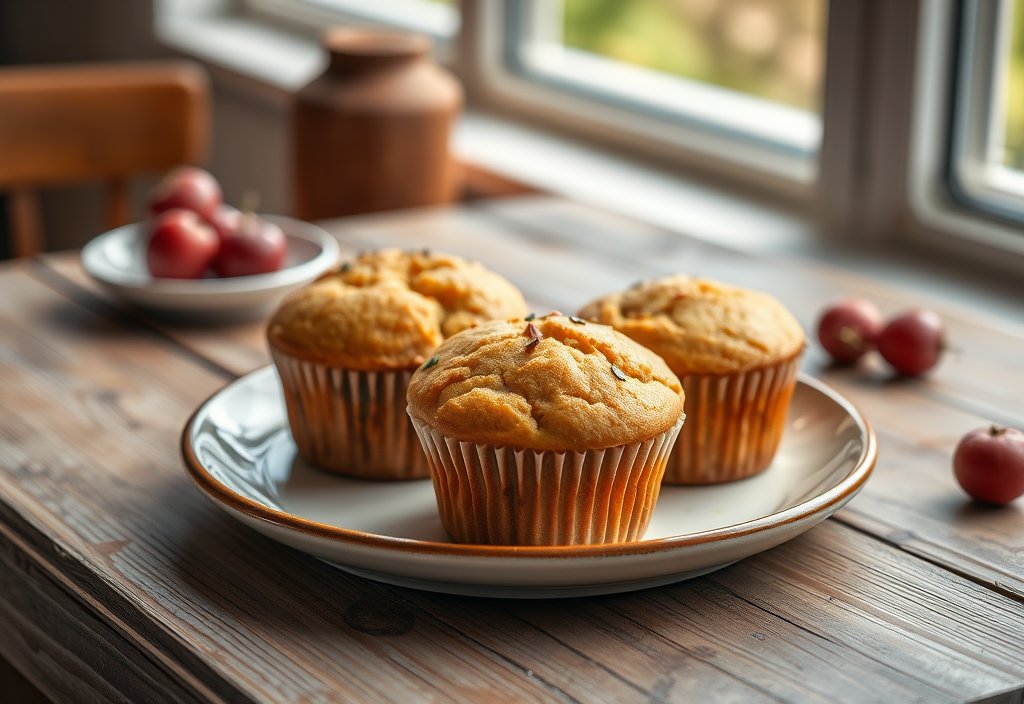 Jahodové muffiny